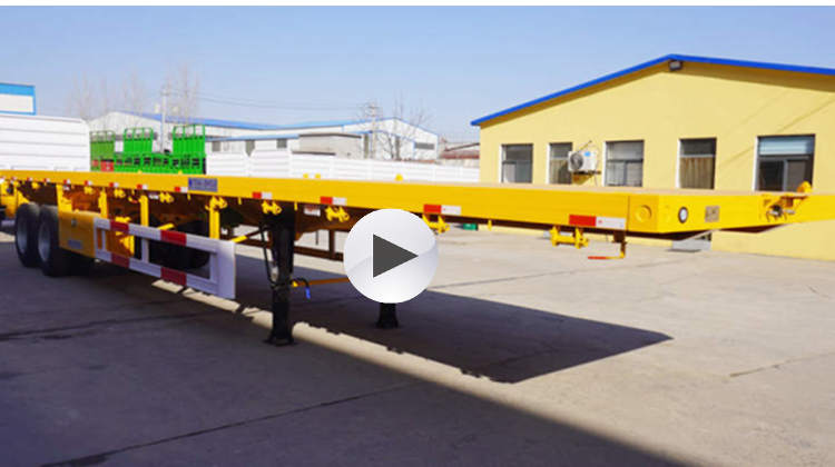 40 Foot Semi Flatbed Trailer for Sale in Mauritania, Nouadhibou