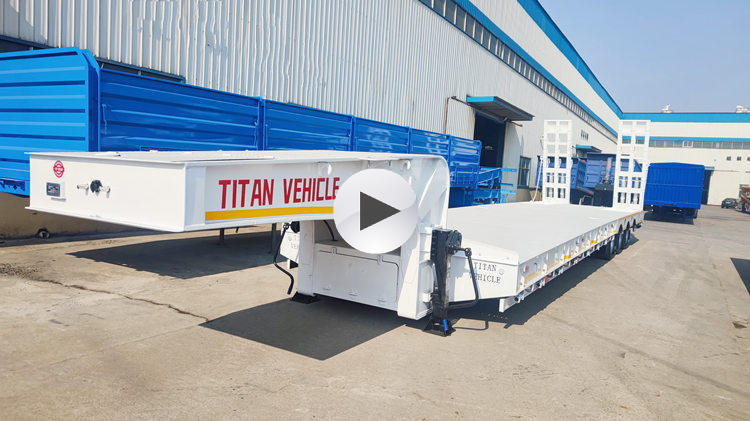 3 Axle Low Bed Trailer for Sale in Mauritania, Nouakchott