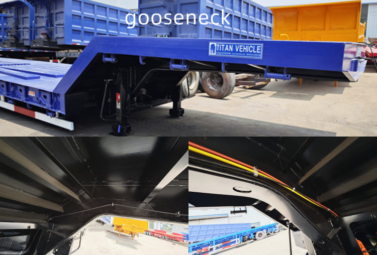 80 Ton Low Bed Trailer for Sale in Mauritania,Nouadhibou