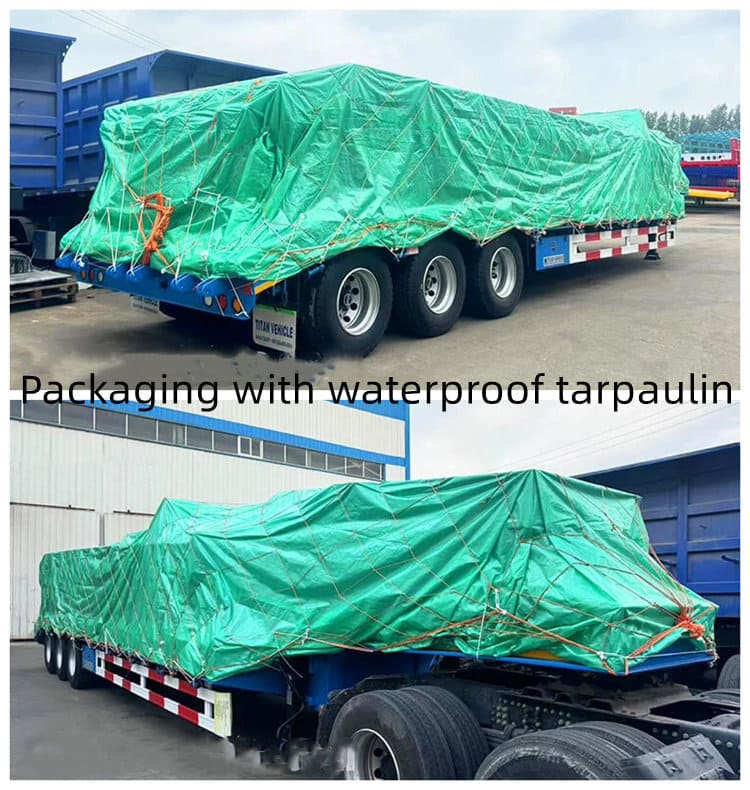 80 Ton Low Bed Trailer for Sale in Mauritania,Nouadhibou