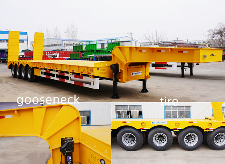 40 Feet Low Bed Trailer for Sale in Mauritania, Nouadhibou