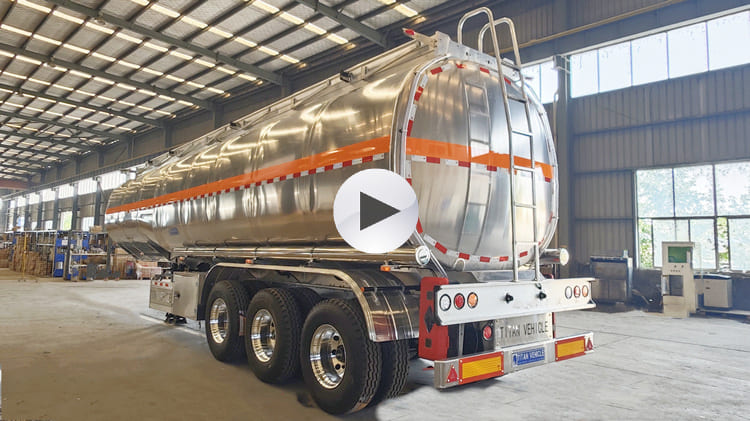 50000 Liters Aluminum Fuel Tanker for Sale in Mauritania, Nouakchott