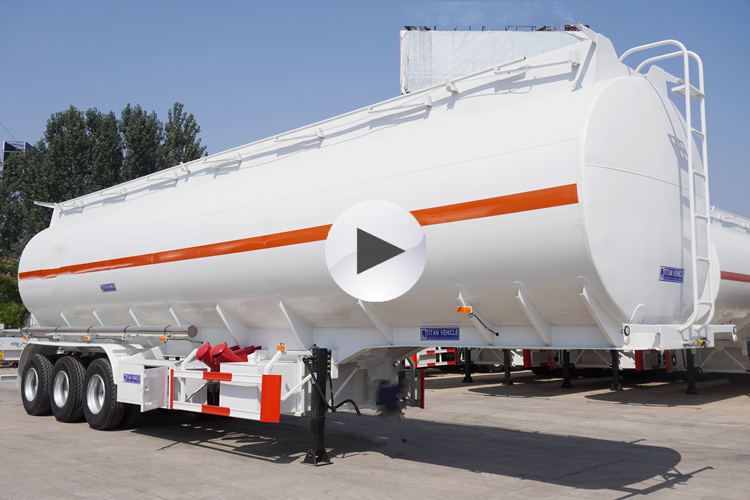 Tri Axle Tanker Trailer Price for Sale in Mauritania, Nouadhibou