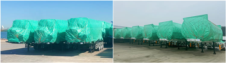 45000 Liters Diesel Fuel Tanker Trailer for Sale in Mauritania, Nouakchott