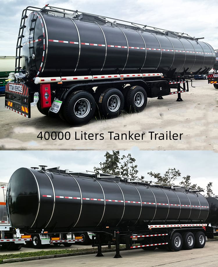 40000 Liters Tanker Trailer Price for Sale in Mauritania, Nouadhibou