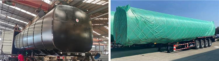 40000 Liters Fuel Tanker Trailer Price for Sale in Mauritania, Nouadhibou