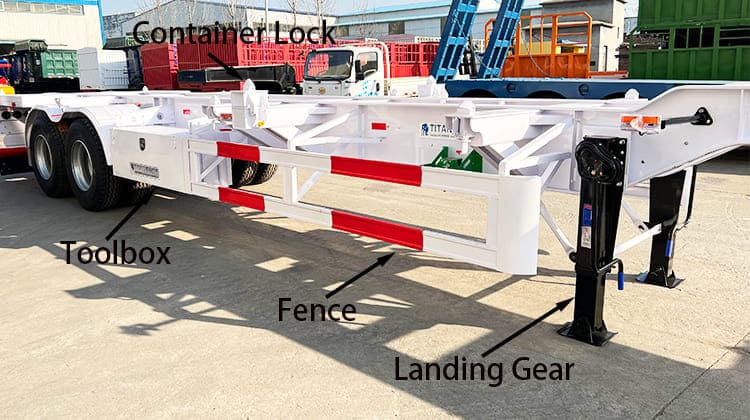 40 Ft Container Trailer for Sale in Mauritania, Nouakchott 