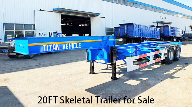 20Ft Skeletal Trailer for Sale in Mauritania, Nouakchott