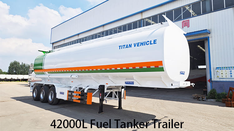 42000L Fuel Tanker Trailer Price for Sale in Mauritania, Nouakchott