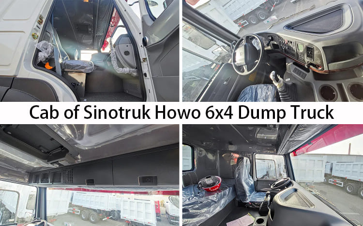 Sinotruk Howo 6x4 Dump Truck for Sale in Mauritania, Nouadhibou
