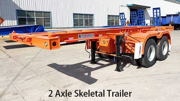 20 Foot Skeletal Trailer | Skeleton Trailer for Sale in Mauritania, Nouakchott