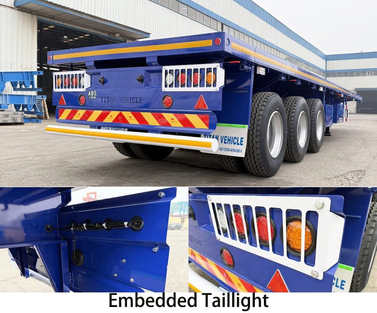 40 Feet Flatbed Trailer Semi Truck | Flatbed Semi Truck Trailer for Sale in Mauritania, Nouakchott