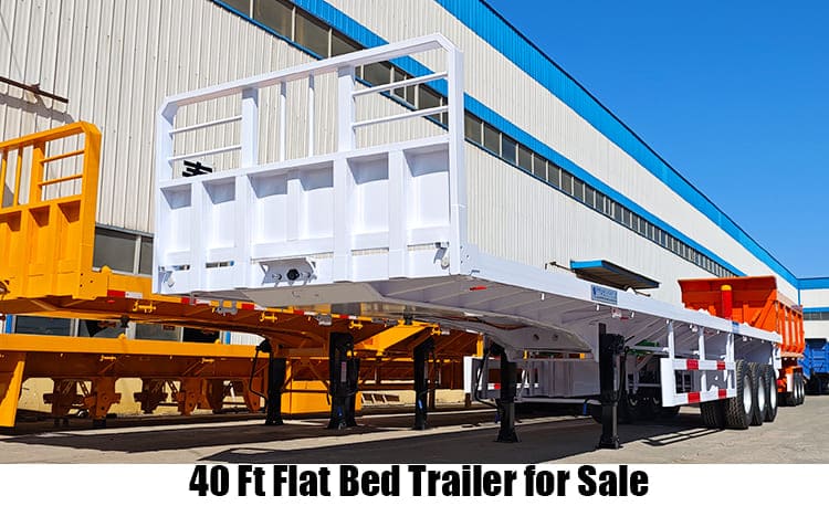40 Ft Flat Bed Trailer for Sale in Mauritania