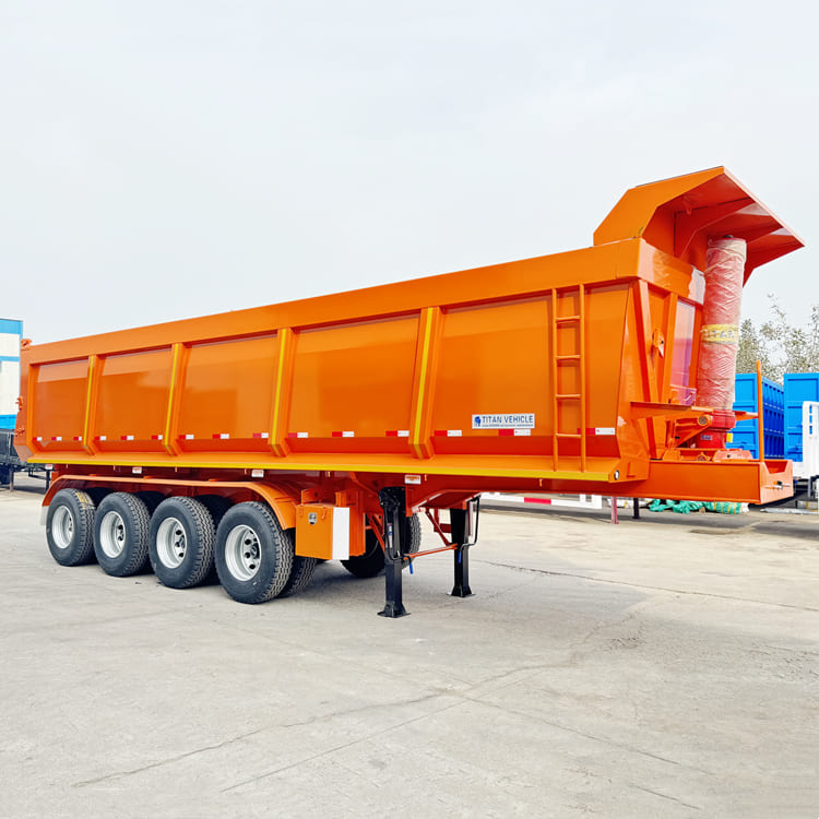 35 CBM Dumpster Trailer