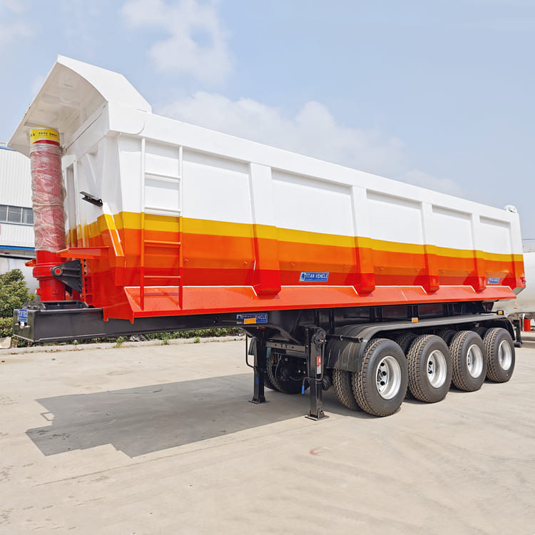New 4 Axle Tipper Trailer
