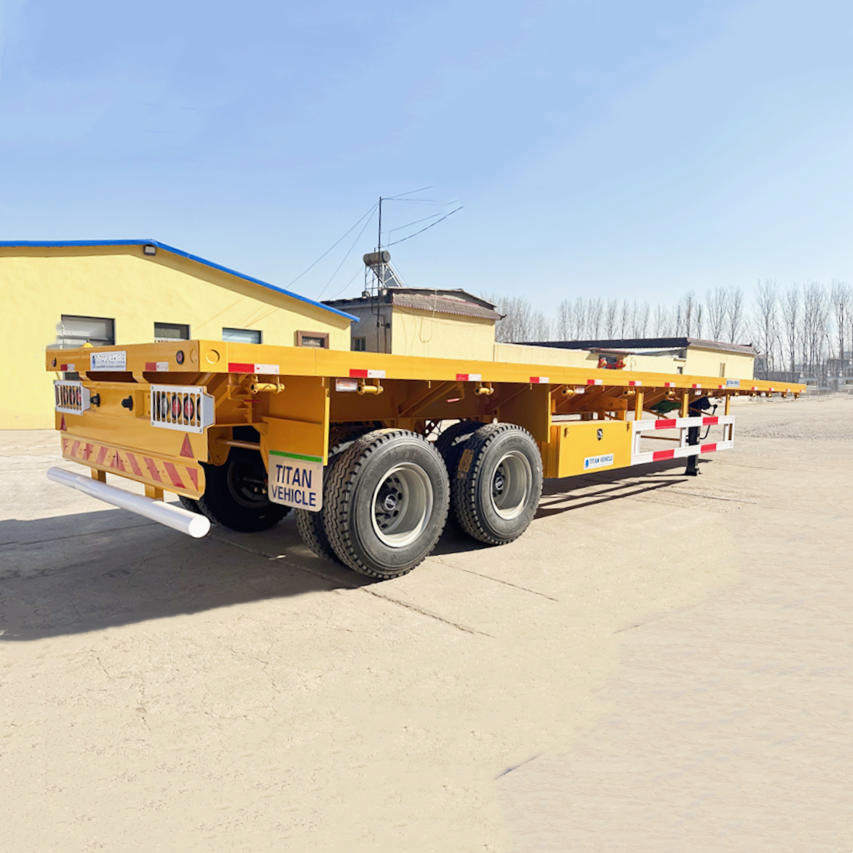 40 Foot Semi Flatbed Trailer