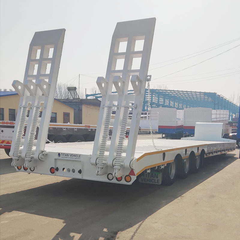 3 Axle Low Bed Trailer