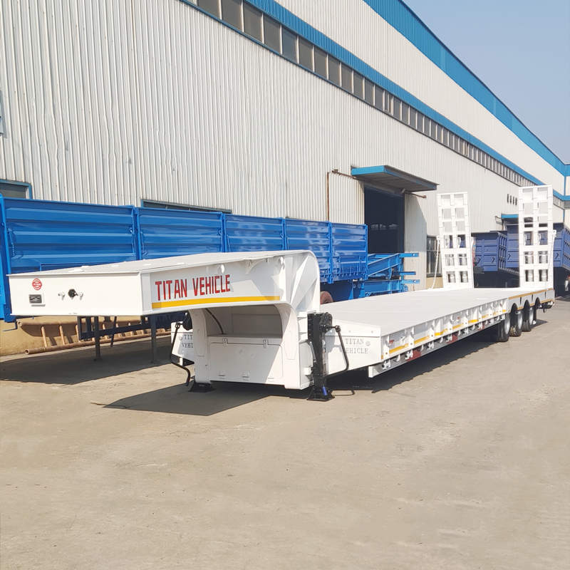 3 Axle Low Bed Trailer