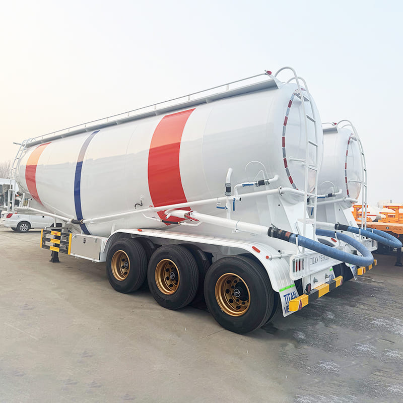 3 Axle Dry Bulker Cement Tanker Trailer