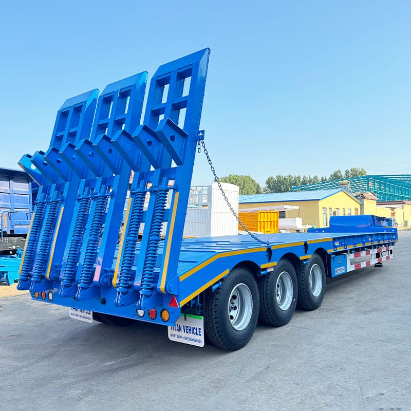 Tri Axle Semi Lowbed Trailer