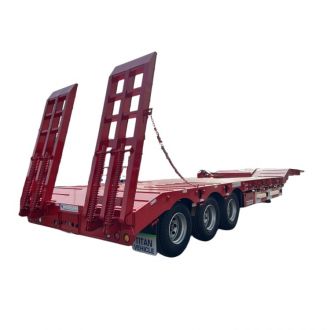 3 Axle 40 Ft Low Bed Trailers