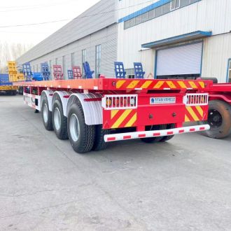 40Ft Flat Bed Semi Trailer