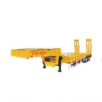 80 Ton Tri Axle Lowbed Trailers