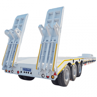 3 Axle 40 Feet Low Bed Trailer