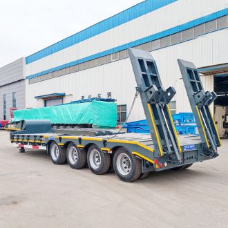 100 Tons Low Low Bed Trailer