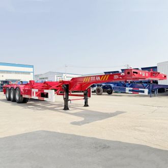 Tri Axle Container Chassis Trailer