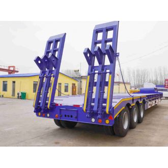 3 Axle 40ft Semi Lowbed Trailer