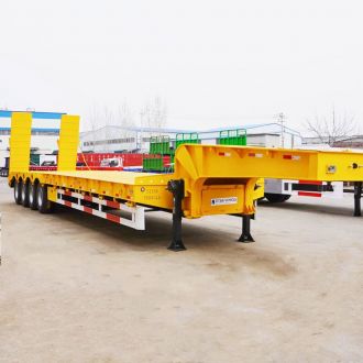 4 axle 40 Feet Low Bed Trailer
