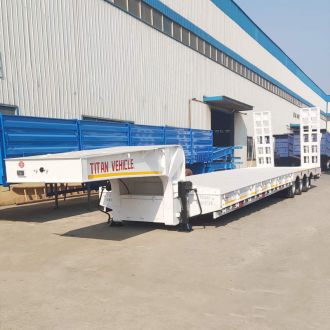 3 Axle Low Bed Trailer