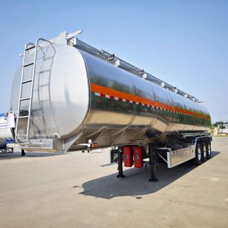 50000 Liters Aluminum Fuel Tanker Trailer