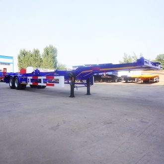  2 Axle Container Chassis Trailer